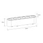 Light Prestige Magnetic Slim LP636MAGSLIM6W4BK lampa magnetyczna 1x6 W biały zdj.2