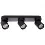 Light Prestige Pointa LP63983WSBK lampa podsufitowa 3x8 W czarna zdj.1