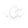 Light Prestige Magnetic Slim LP656MAGSLIMlacznikCSMWH łącznik x W biały zdj.2