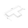 Light Prestige Magnetic Slim LP656MAGSLIMlacznikTSMBK łącznik x W czarny zdj.2