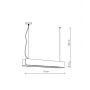 Light Prestige Ibros LP70011P20WH6318CCT lampa wisząca biała zdj.2