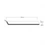 Light Prestige Bodo LP7891W90BK kinkiet 1x24 W czarny zdj.2