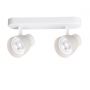 Light Prestige Dravo LP95232WSWH lampa podsufitowa 2x8 W biała zdj.1