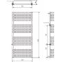 Luxrad Salto Max SAM12005309003 grzejnik łazienkowy 53x120 cm zdj.4