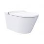 Major&Maker Classic + Coral White 4050FWS200302W toaleta myjąca ze stelażem i przyciskiem wisząca bez kołnierza biała zdj.4