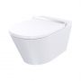 Major&Maker Classic + Coral White 4050FWS200302W toaleta myjąca ze stelażem i przyciskiem wisząca bez kołnierza biała zdj.9