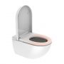 Major&Maker Royal + Coral White I65S200302W toaleta myjąca ze stelażem i przyciskiem wisząca bez kołnierza biała zdj.12