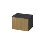 Meissen Keramik Werta S1005008 szafka z blatem 59.8x45x42.1 cm podumywalkowa wisząca antracyt zdj.1