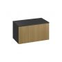 Meissen Keramik Werta S1005009 szafka z blatem 79.8x45x42.1 cm podumywalkowa wisząca antracyt zdj.6