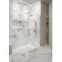 Meissen Keramik Kontra S169011 ścianka prysznicowa walk-in 120 cm złoty szczotkowany/szkło przezroczyste zdj.4