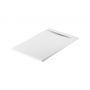 Meissen Keramik Kontra S207018 brodzik prostokątny z maskownicą 140x90 cm biały zdj.1