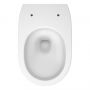 Meissen Keramik Kontra K689002 miska wc wisząca bez kołnierza ze spłukiwaniem wirowym biały połysk zdj.4