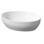 Meissen Keramik Farva K712031 umywalka 50x38.5 cm owalna nablatowa biała zdj.1