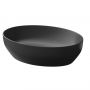 Meissen Keramik Farva K712041 umywalka 50x38.5 cm owalna nablatowa antracyt zdj.1
