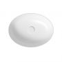 Meissen Keramik Farva K712044 umywalka 50x38.5 cm owalna nablatowa biała zdj.3