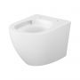 Mito 3D S4024001 miska wc z deską wolnoopadającą wisząca bez kołnierza ze spłukiwaniem wirowym biały połysk zdj.2