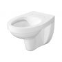 Mito Cersania S701554 miska wc z deską wolnoopadającą wisząca bez kołnierza biały połysk zdj.3