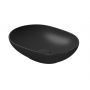 Mito Savio K711021 umywalka 50x38 cm owalna nablatowa antracyt zdj.1
