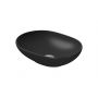 Mito Savio K711021 umywalka 50x38 cm owalna nablatowa antracyt zdj.4