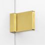 New Trendy Avexa Gold Shine EXK3167 kabina prysznicowa 120x80 cm prostokątna złoty połysk/szkło przezroczyste zdj.9
