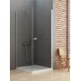 New Trendy New Soleo D0140A/D0150B kabina prysznicowa 110x80 cm prostokątna chrom połysk/szkło przezroczyste zdj.1