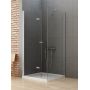 New Trendy New Soleo D0150A/D0150B kabina prysznicowa 110x100 cm prostokątna chrom połysk/szkło przezroczyste zdj.1