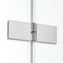 New Trendy New Soleo D0152A/D0095B drzwi prysznicowe 100 cm składane chrom połysk/szkło przezroczyste zdj.4