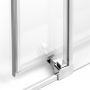 New Trendy Prime D0305A/D0123B kabina prysznicowa 130x80 cm prostokątna chrom połysk/szkło przezroczyste zdj.6