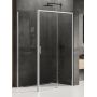 New Trendy Prime D0311A/D0122B kabina prysznicowa 160x70 cm prostokątna chrom połysk/szkło przezroczyste zdj.1