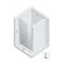 New Trendy New Soleo Light Gold D0462A drzwi prysznicowe 80 cm składane złoty połysk/szkło przezroczyste zdj.2