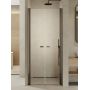 New Trendy New Soleo Gunmetal Brushed D0533A drzwi prysznicowe 80 cm uchylne grafitowy szczotkowany/szkło przezroczyste zdj.1