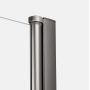 New Trendy New Soleo Gunmetal Brushed D0533A drzwi prysznicowe 80 cm uchylne grafitowy szczotkowany/szkło przezroczyste zdj.5