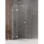 New Trendy Avexa EXK1455 kabina prysznicowa 80x70 cm prostokątna chrom połysk/szkło przezroczyste zdj.1
