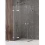 New Trendy Avexa EXK1532 kabina prysznicowa 110x100 cm prostokątna chrom połysk/szkło przezroczyste zdj.1