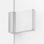 New Trendy Avexa EXK1532 kabina prysznicowa 110x100 cm prostokątna chrom połysk/szkło przezroczyste zdj.3
