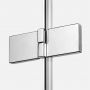 New Trendy Avexa EXK1532 kabina prysznicowa 110x100 cm prostokątna chrom połysk/szkło przezroczyste zdj.6