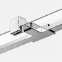 New Trendy Avexa EXK1535 kabina prysznicowa 120x80 cm prostokątna chrom połysk/szkło przezroczyste zdj.9