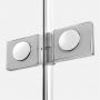 New Trendy Avexa EXK1536 kabina prysznicowa 120x90 cm prostokątna chrom połysk/szkło przezroczyste zdj.7