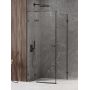 New Trendy Avexa Black EXK1564 kabina prysznicowa 90x80 cm prostokątna czarny mat/szkło przezroczyste zdj.1
