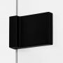 New Trendy Avexa Black EXK1568 kabina prysznicowa 110x80 cm prostokątna czarny mat/szkło przezroczyste zdj.7