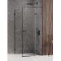 New Trendy Avexa Black EXK1577 kabina prysznicowa 90x90 cm kwadratowa czarny mat/szkło przezroczyste zdj.1