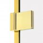 New Trendy Avexa Gold Shine EXK1641 drzwi prysznicowe 130 cm uchylne zdj.3