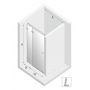New Trendy Avexa Gold Shine EXK1642 drzwi prysznicowe 140 cm uchylne zdj.2