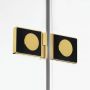 New Trendy Avexa Gold Brushed EXK1750 kabina prysznicowa 120x90 cm prostokątna złoty szczotkowany/szkło przezroczyste zdj.9