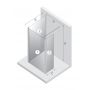 New Trendy New Modus White EXK2256 ścianka prysznicowa walk-in 90 cm biały mat/szkło przezroczyste zdj.2