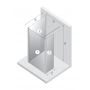 New Trendy New Modus White EXK2264 ścianka prysznicowa walk-in 100 cm biały mat/szkło przezroczyste zdj.2