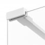 New Trendy New Modus White EXK2332 ścianka prysznicowa walk-in 90 cm biały mat/szkło przezroczyste zdj.3