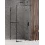 New Trendy Avexa Black EXK2573 kabina prysznicowa 90x90 cm kwadratowa czarny mat/szkło przezroczyste zdj.1