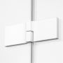 New Trendy Avexa White EXK2764 kabina prysznicowa 100x80 cm prostokątna biały mat/szkło przezroczyste zdj.4