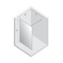 New Trendy Avexa White EXK2923 ścianka prysznicowa walk-in 120 cm biały mat/szkło przezroczyste zdj.2